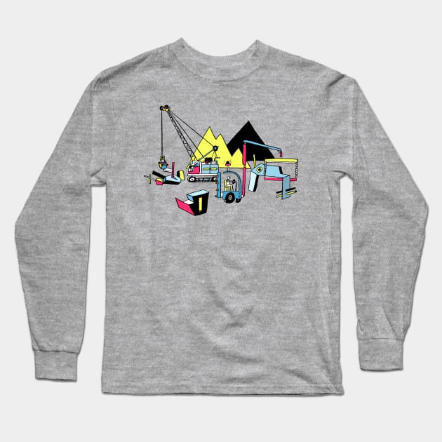 Work Long Sleeve T-Shirt by AdrianaStore